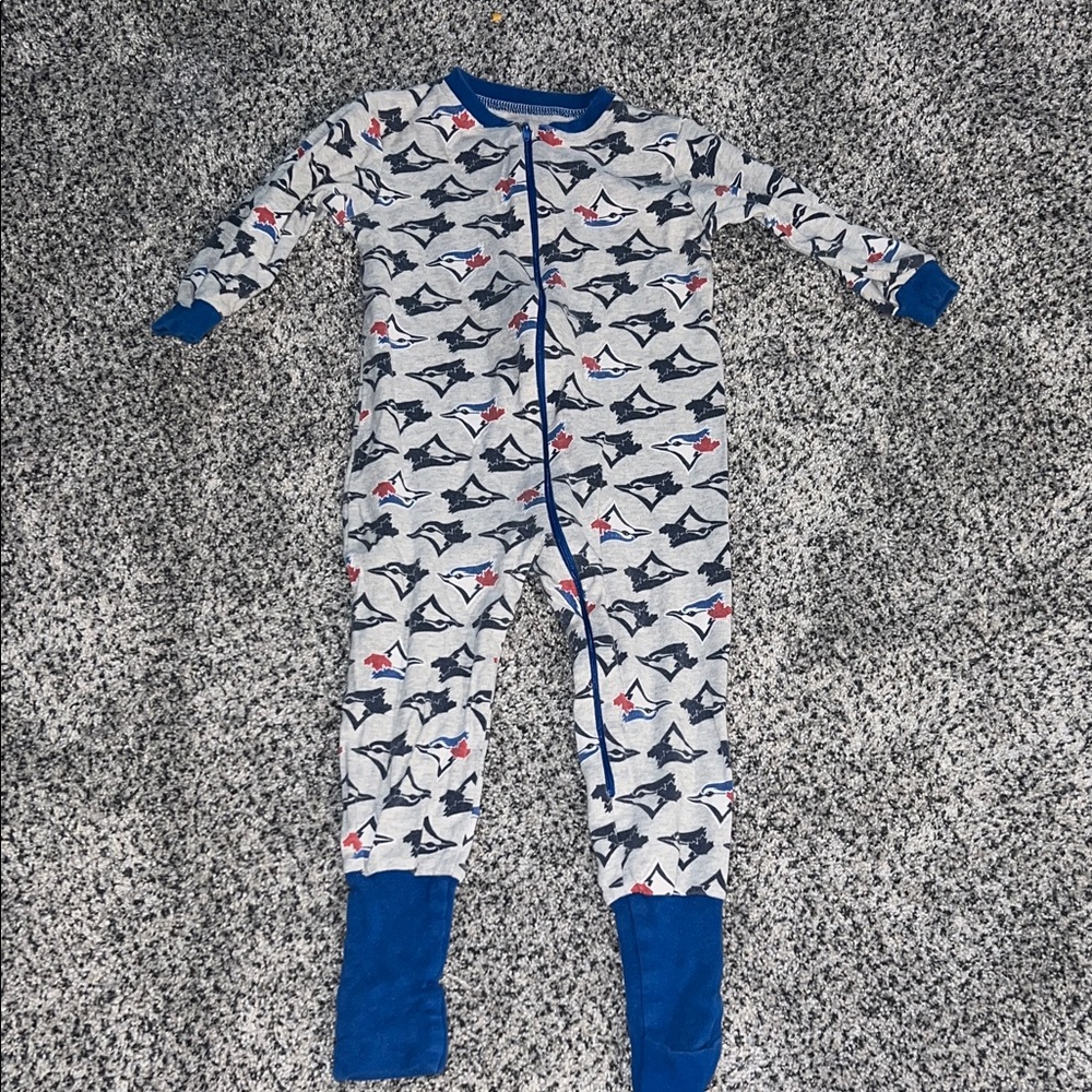 Blue Jays One Piece Pajama